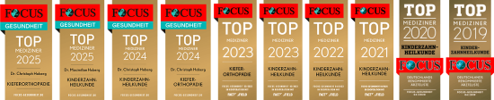 Focus Top Mediziner wiederholt ausgezeichnet!